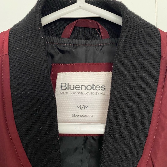 Women’s - Bomber Jacket - Blue Notes - Size M - Picture 2 of 5